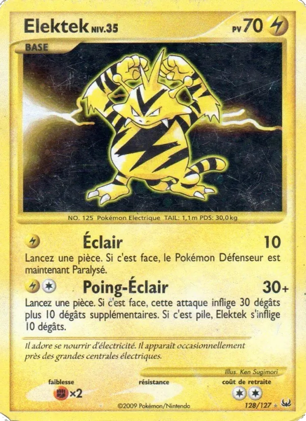 Carte Elektek 128/127 – Platine