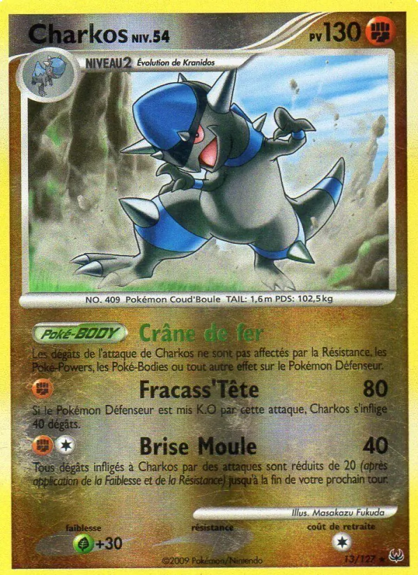Carte Charkos 13/127 – Platine