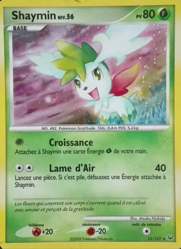 Carte Shaymin 15/127 – Platine
