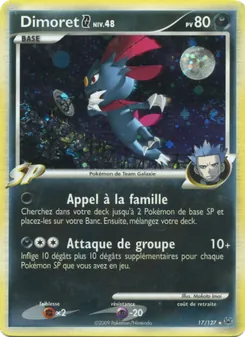 Carte Dimoret G 17/127 – Platine