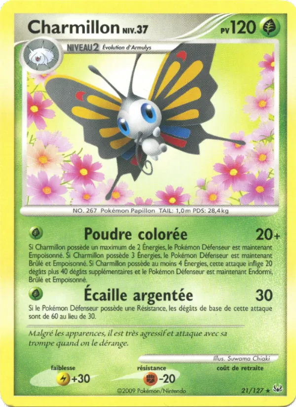 Carte Charmillon 21/127 – Platine