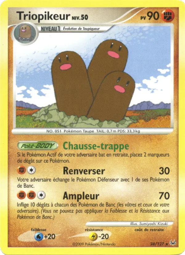 Carte Triopikeur 24/127 – Platine