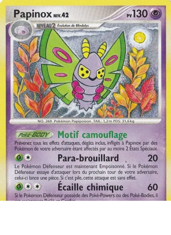 Carte Papinox 25/127 – Platine