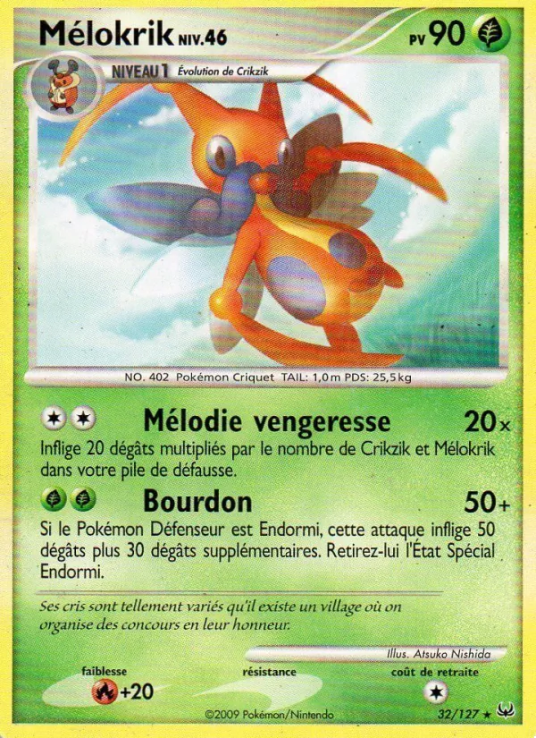 Carte Mélokrik 32/127 – Platine