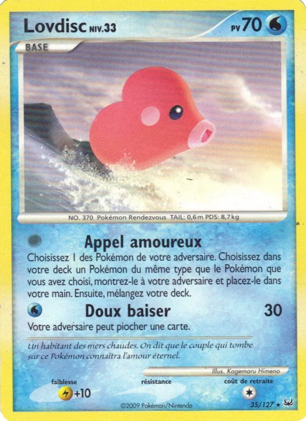 Carte Lovdisc 35/127 – Platine