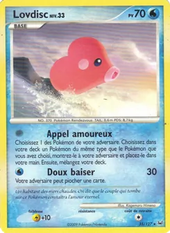 Carte Lovdisc 35/127 – Platine