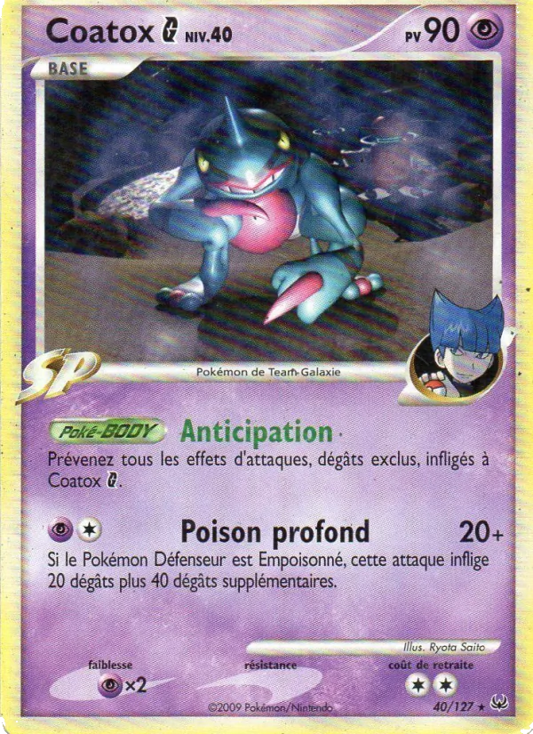 Carte Coatox G 40/127 – Platine