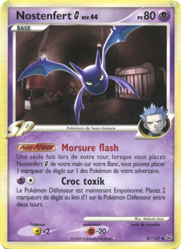 Carte Nostenfert G 47/127 – Platine