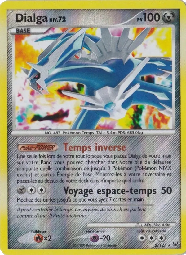 Carte Dialga 5/127 – Platine