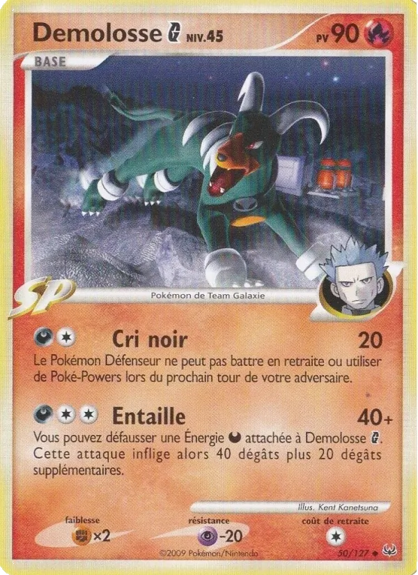 Carte Demolosse G 50/127 – Platine