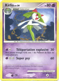 Carte Kirlia 51/127 – Platine