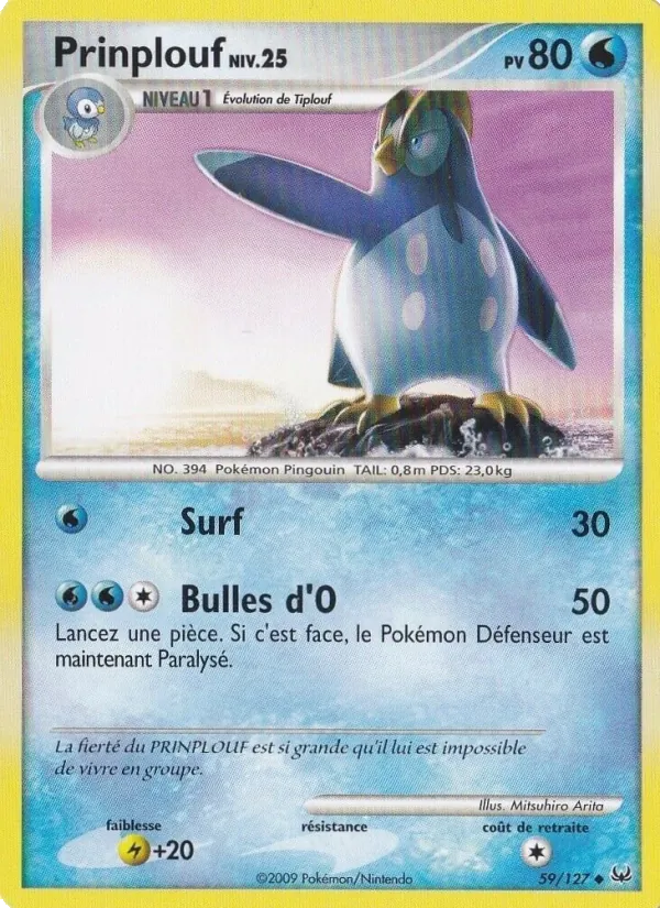 Carte Prinplouf 59/127 – Platine