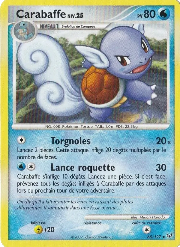 Carte Carabaffe 65/127 – Platine