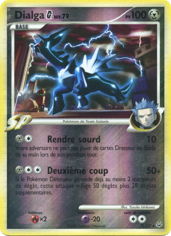 Carte Dialga G 7/127 – Platine