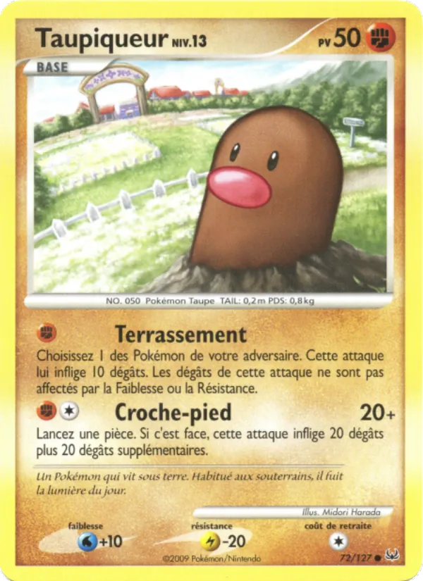 Carte Taupiqueur 72/127 – Platine