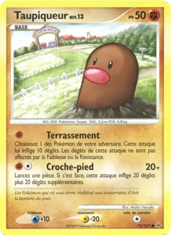 Carte Taupiqueur 72/127 – Platine