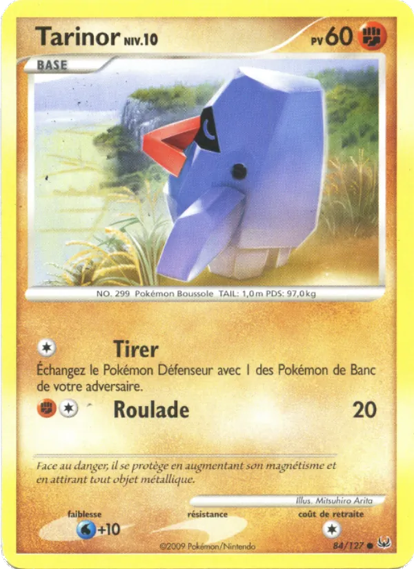 Carte Tarinor 84/127 – Platine
