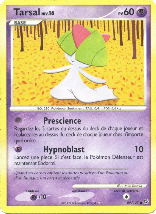 Carte Tarsal 89/127 – Platine