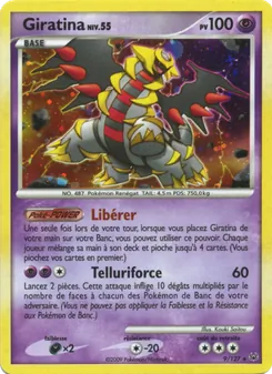Carte Giratina 9/127 – Platine
