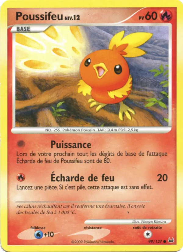 Carte Poussifeu 99/127 – Platine