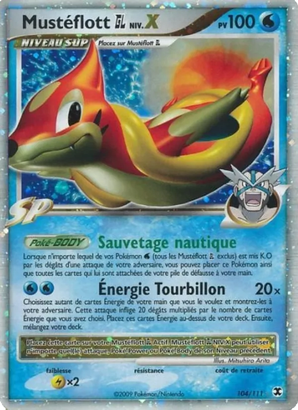 Carte Mustéflott GL Niv. X 104/111 – Rivaux Émergeants