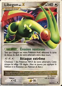 Carte Libegon Niv. X 105/111 – Rivaux Émergeants