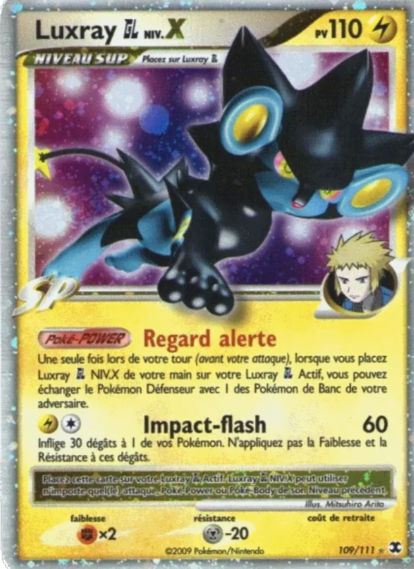 Carte Luxray GL Niv. X 109/111 – Rivaux Émergeants