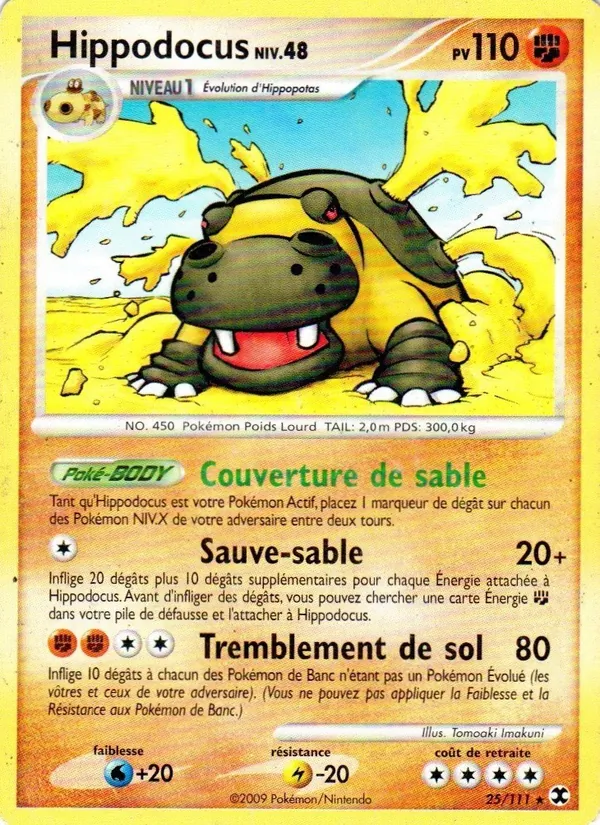 Carte Hippodocus Niv. 48 25/111 – Rivaux Émergeants