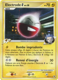 Carte Electrode G Niv. 38 39/111 – Rivaux Émergeants
