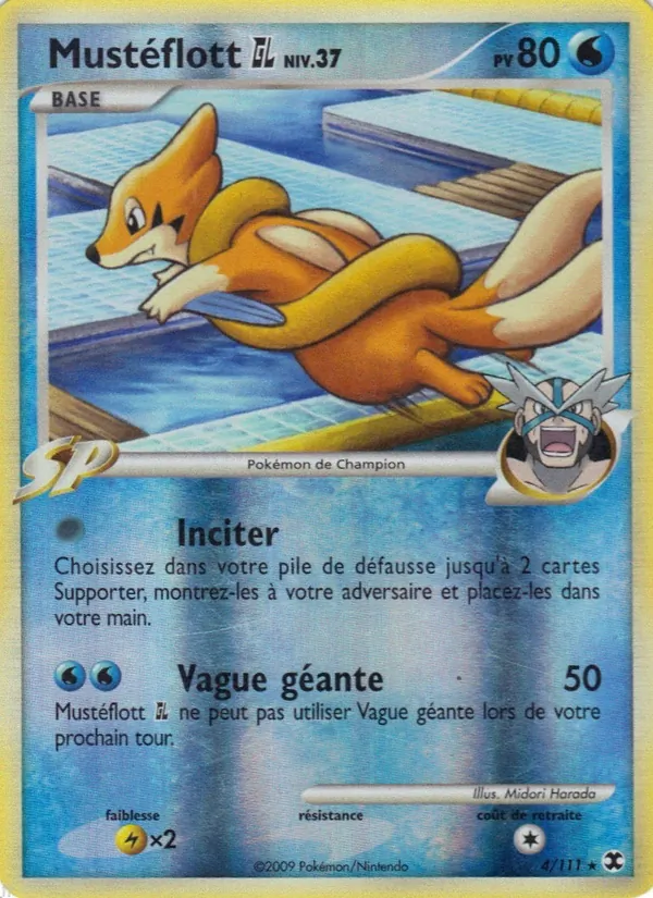 Carte Mustéflott GL Niv. 37 4/111 – Rivaux Émergeants