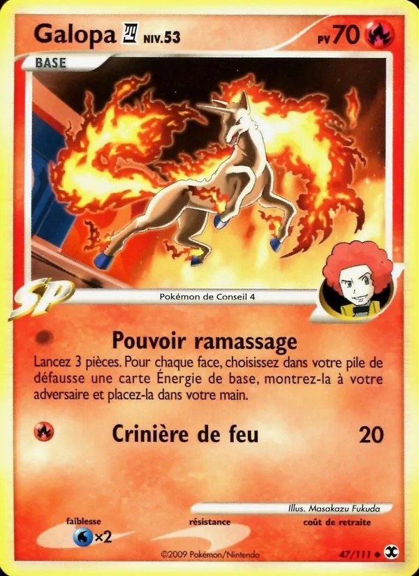 Carte Galopa 4 Niv. 53 47/111 – Rivaux Émergeants
