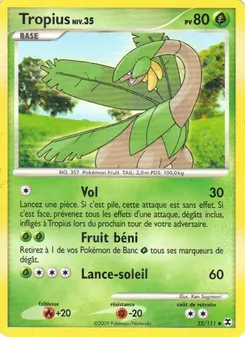 Carte Tropius Niv. 35 52/111 – Rivaux Émergeants