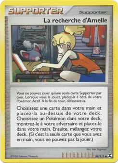 Carte La recherche d'Amelle 89/111 – Rivaux Émergeants