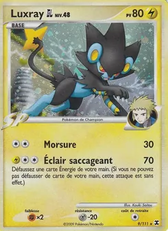 Carte Luxray GL Niv. 48 9/111 – Rivaux Émergeants