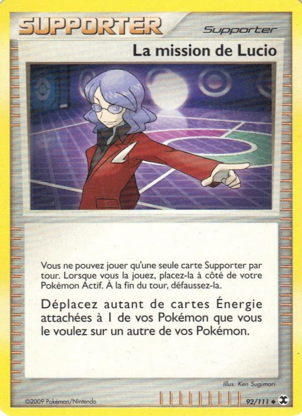 Carte La mission de Lucio 92/111 – Rivaux Émergeants