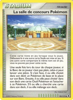 Carte La salle de concours Pokémon 93/111 – Rivaux Émergeants