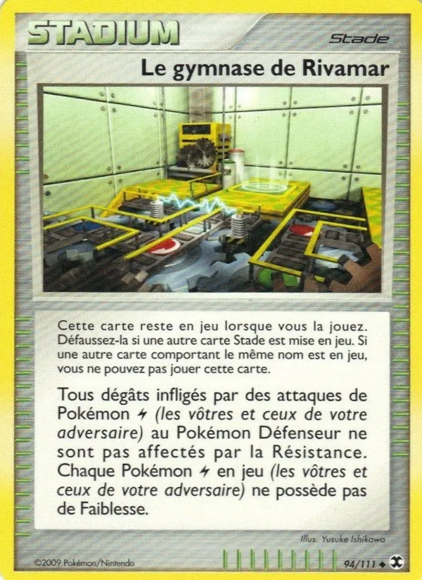 Carte Le gymnase de Rivamar City 94/111 – Rivaux Émergeants