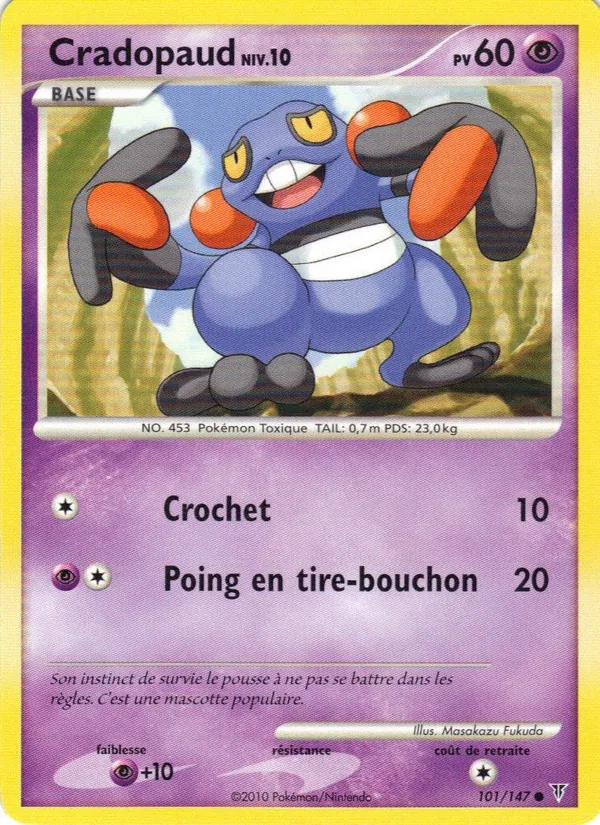 Carte Cradopaud 101/147 – Vainqueurs Suprêmes