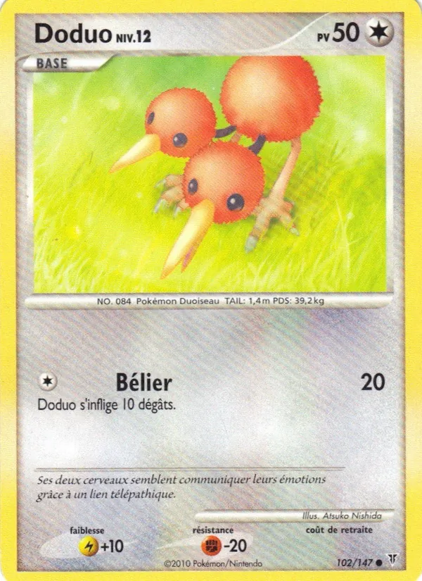 Carte Doduo 102/147 – Vainqueurs Suprêmes