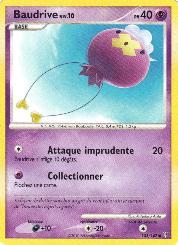 Carte Baudrive 103/147 – Vainqueurs Suprêmes