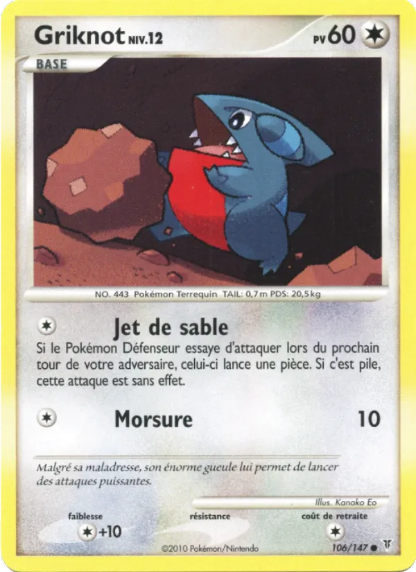 Carte Griknot 106/147 – Vainqueurs Suprêmes