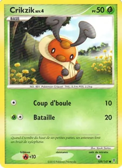 Carte Crikzik 109/147 – Vainqueurs Suprêmes