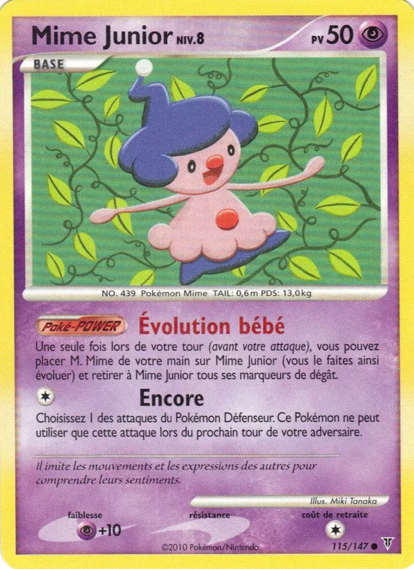 Carte Mime Junior 115/147 – Vainqueurs Suprêmes