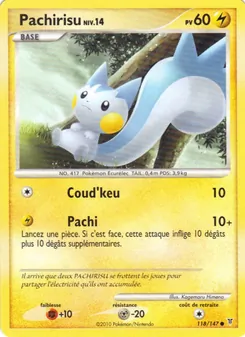 Carte Pachirisu 118/147 – Vainqueurs Suprêmes