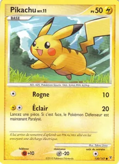 Carte Pikachu 120/147 – Vainqueurs Suprêmes