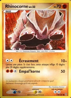 Carte Rhinocorne 122/147 – Vainqueurs Suprêmes