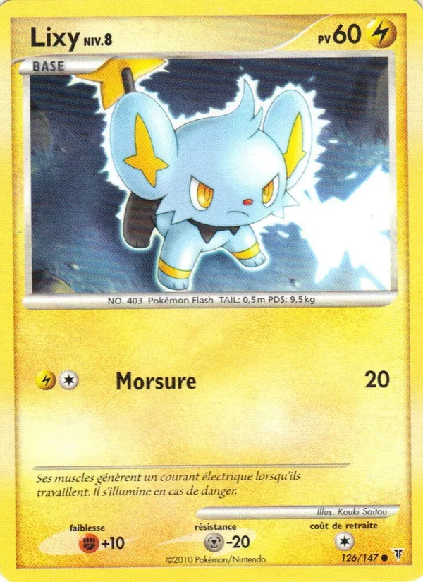Carte Lixy 126/147 – Vainqueurs Suprêmes