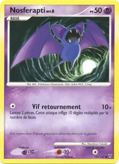 Carte Nosferapti 133/147 – Vainqueurs Suprêmes