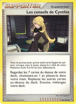 Carte Les conseils de Cynthia 136/147 – Vainqueurs Suprêmes