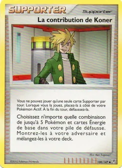 Carte La contribution de Koner 139/147 – Vainqueurs Suprêmes